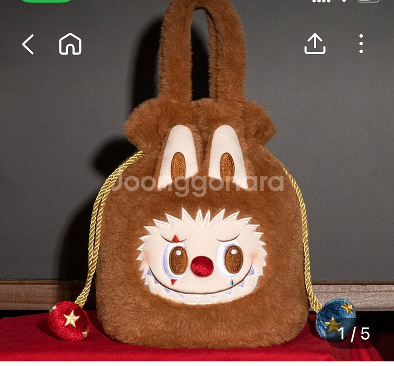 팝마트 라부부 캔디 파우치 미개봉 새상품--1