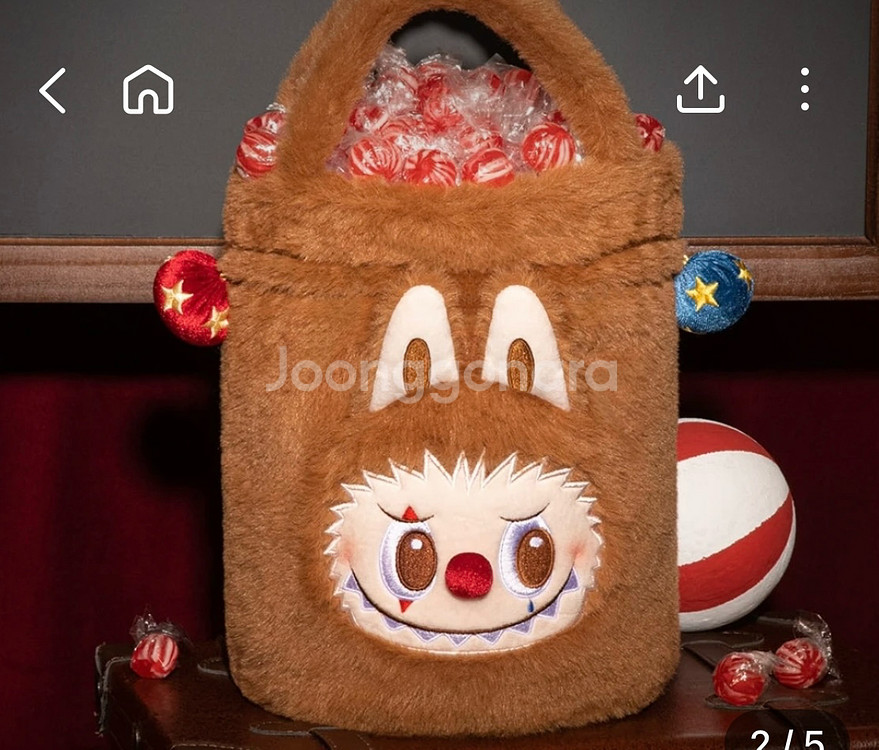 팝마트 라부부 캔디 파우치 미개봉 새상품--2