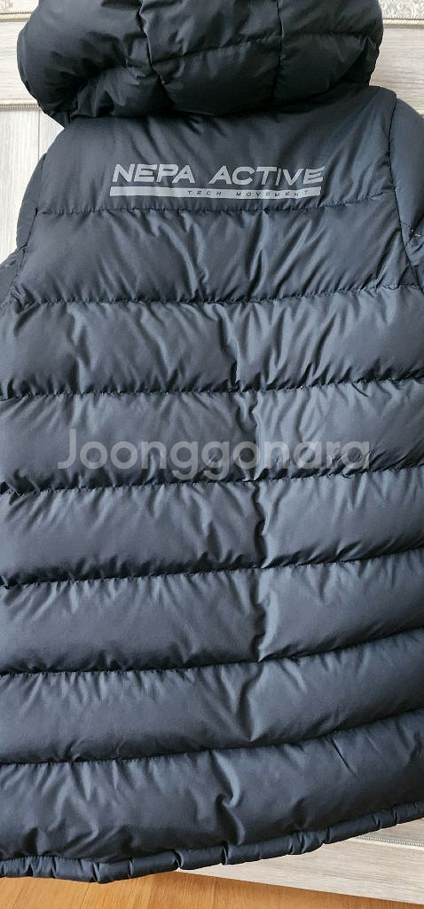 네파 키즈 다운 롱패딩 120호--1
