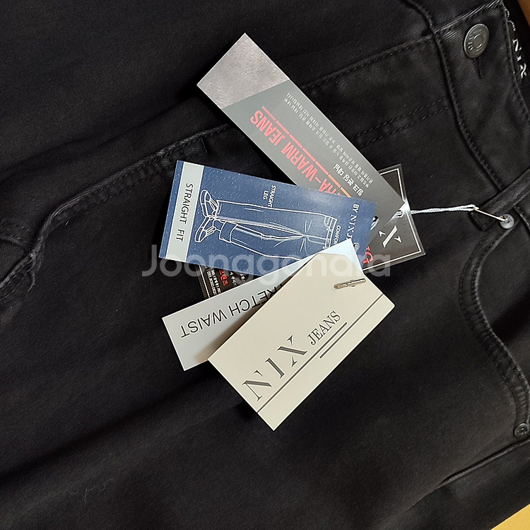 닉스 겨울청바지38 도톰기모 남성 스판 청바지 바지 새상품--5