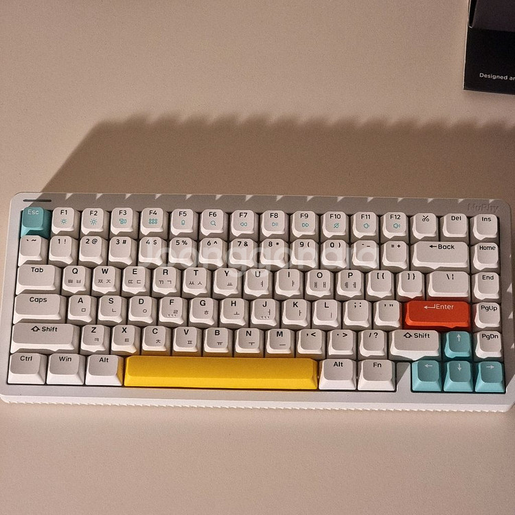 누피 nuphy halo75 v1 나이트브리즈축 기계식 키보드--0