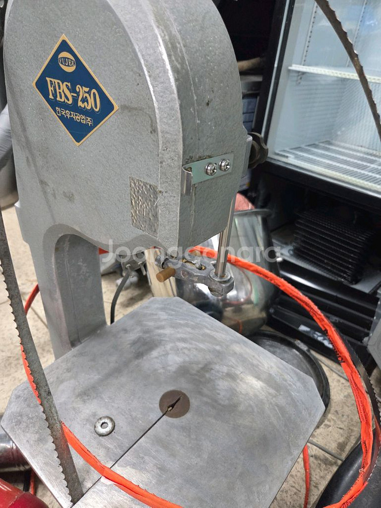 정육점 정리중 업소용 육절기 (후지), 업소용 골절기--2