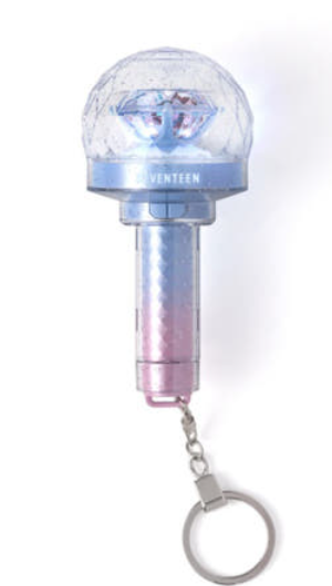 미개봉 세븐틴 10주년 공식 정품 응원봉 키링--0