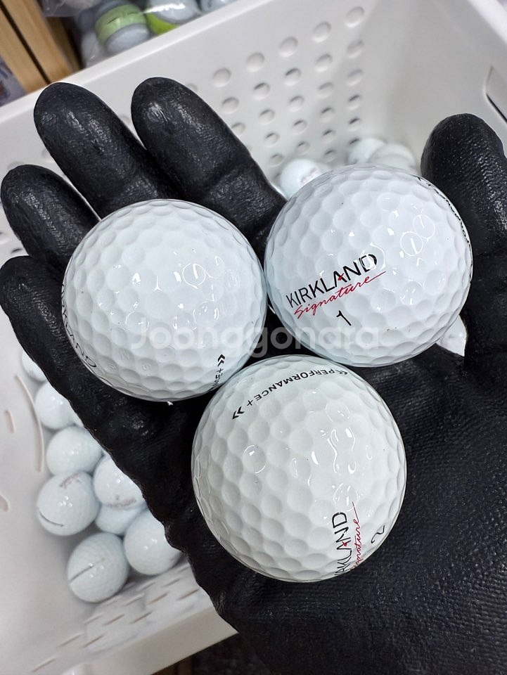 커클랜드 3피스 우레탄볼 A 로스트볼--2