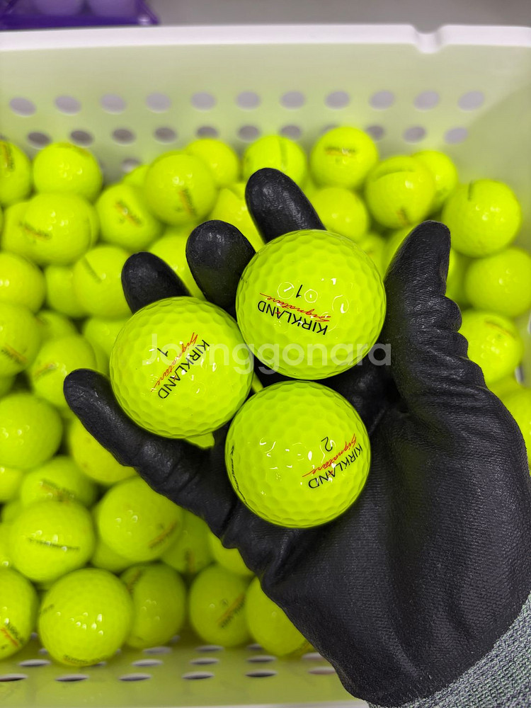 커클랜드 3피스 우레탄볼 A 로스트볼--0