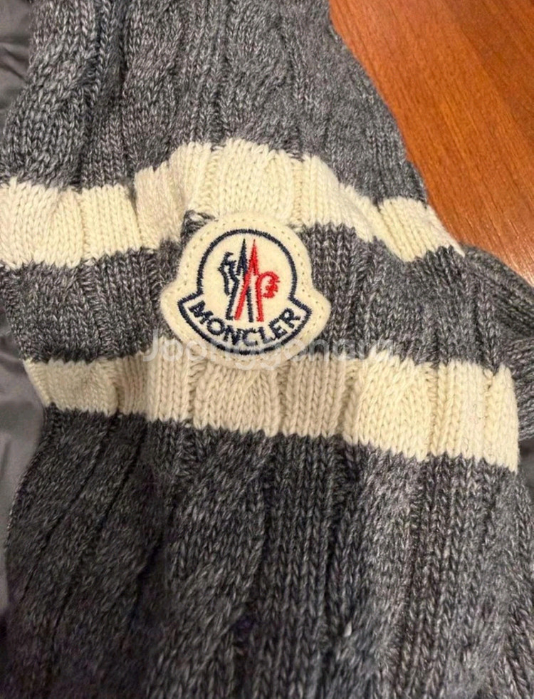(특가!미친가격)새상품 몽클레어 니트패딩 자켓 그레이/블랙 2컬러 남녀공용--6