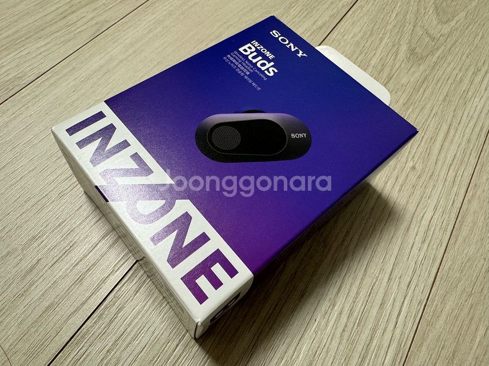 소니 인존 버즈 작동 확인 단순 개봉품 판매합니다.--0