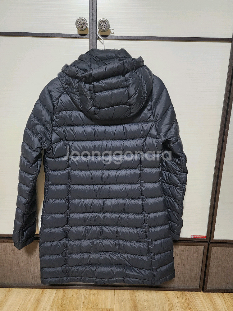 아이더 여성 롱 경량패딩--1