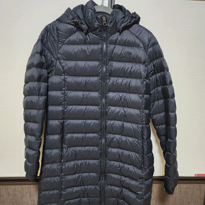 아이더 여성 롱 경량패딩