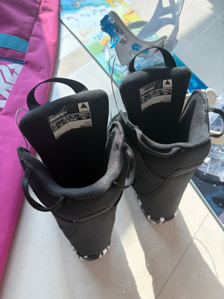 어린이 아동용 보드장비 풀셋트 데크115+부츠205+바인딩(버튼.캐피타)--5