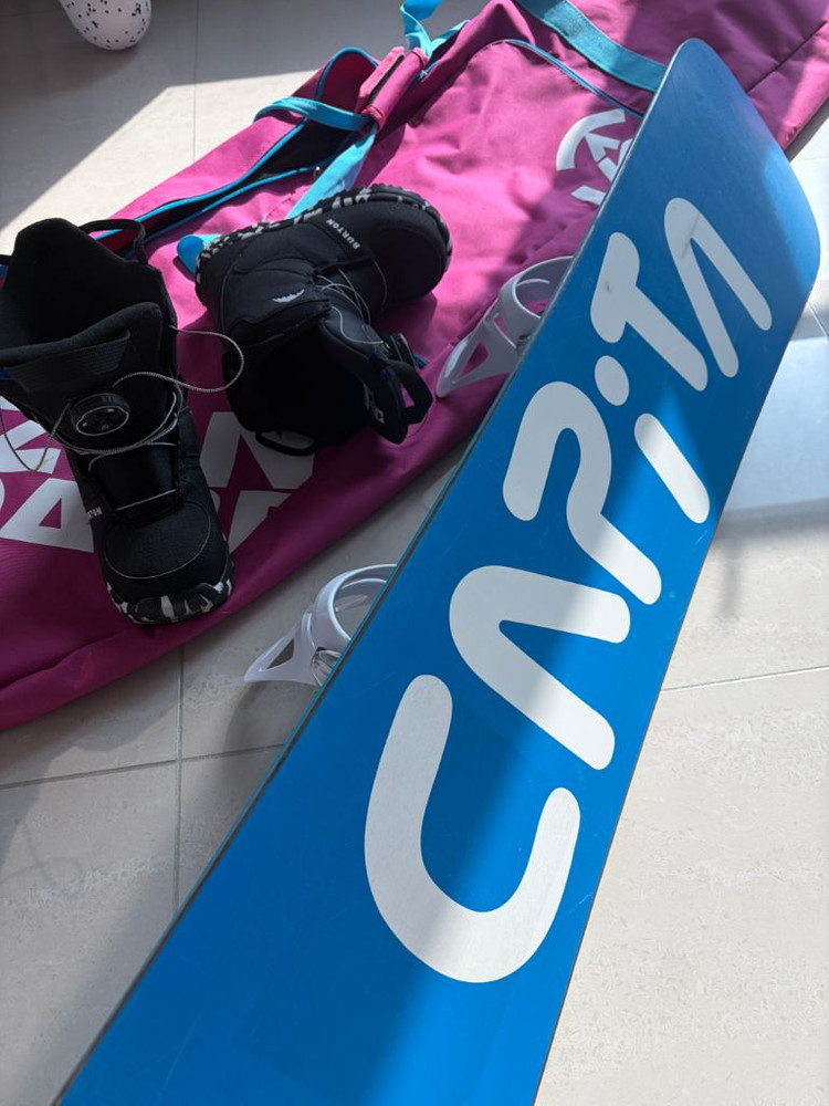 어린이 아동용 보드장비 풀셋트 데크115+부츠205+바인딩(버튼.캐피타)--9