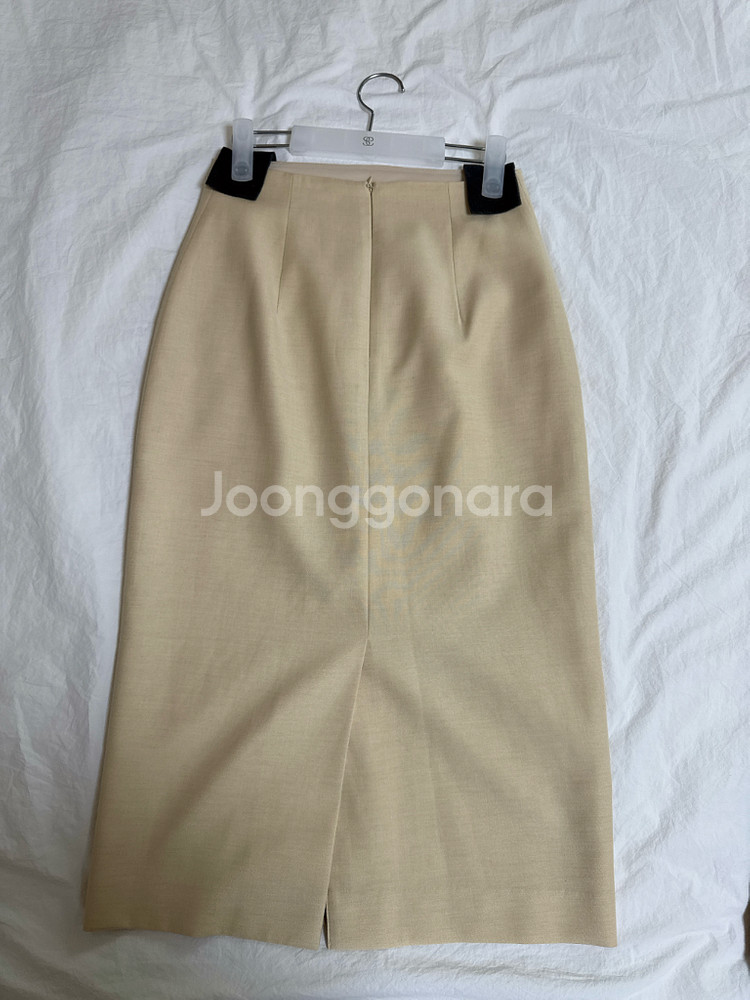 sie 시에 플럼 하이라이즈 스커트 s--1
