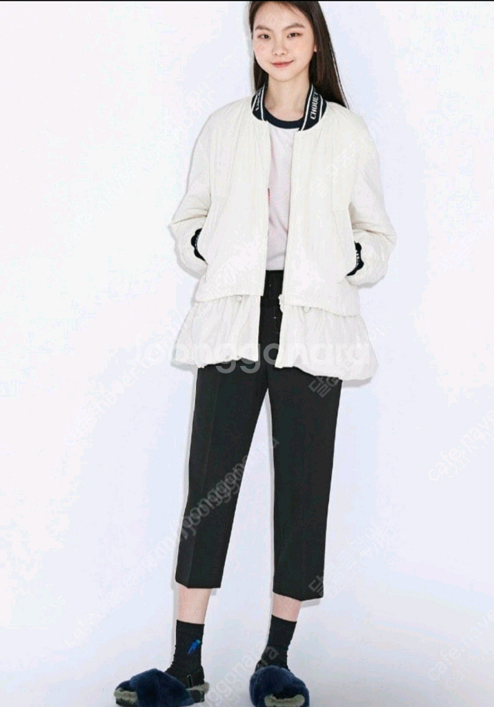 럭키슈에뜨 리버시블 구스 패딩 자켓--0