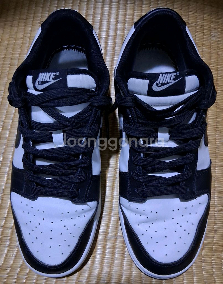 나이키 덩크로우 레트로 범고래 265(270) 택비포함--0