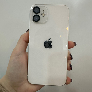 A급)아이폰12 화이트 64GB/82%/ H576