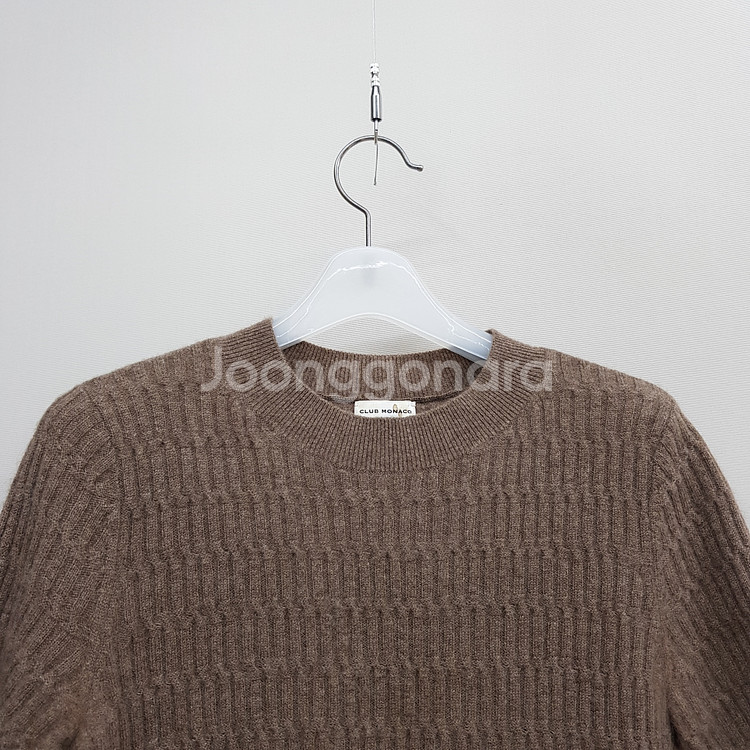 클럽모나코 2023 캐시미어 립 니트 XS사이즈--2