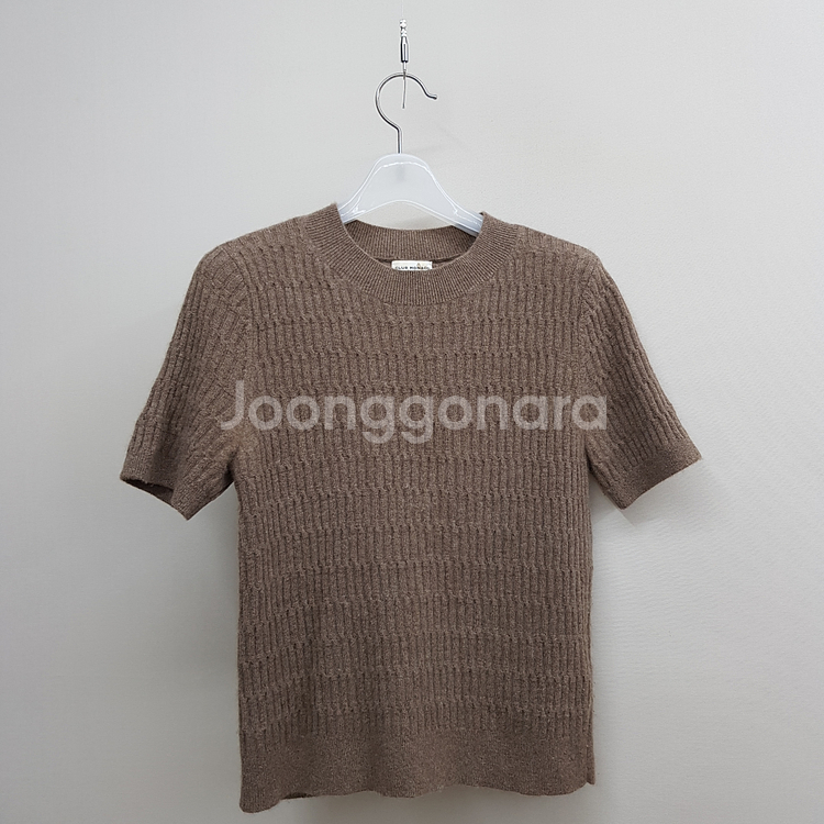 클럽모나코 2023 캐시미어 립 니트 XS사이즈--1