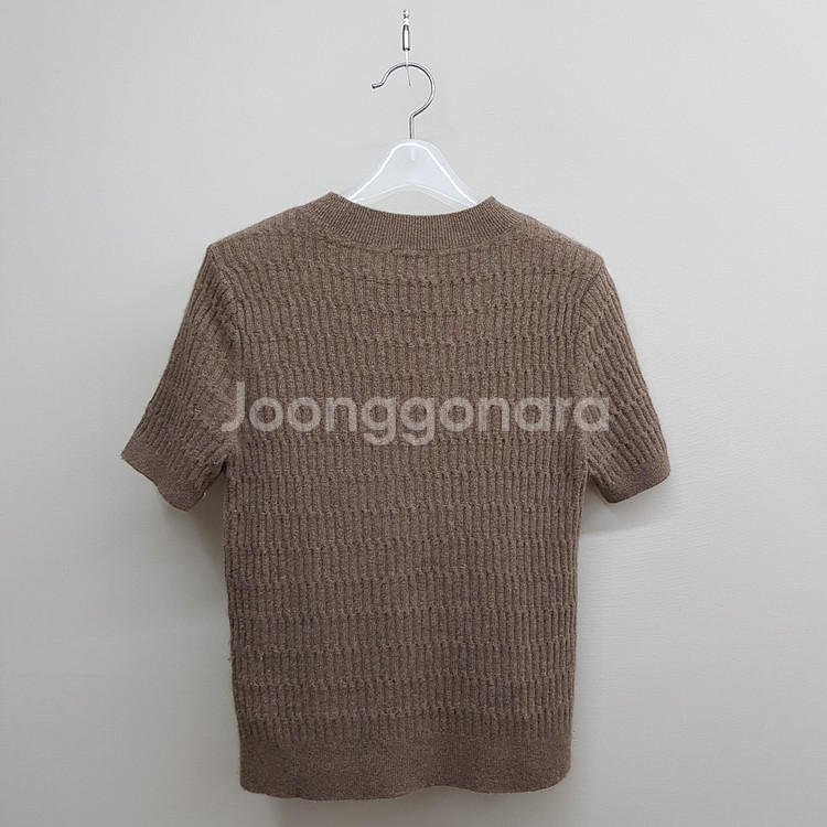 클럽모나코 2023 캐시미어 립 니트 XS사이즈--4