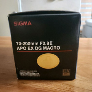 F2.8 II APO EX DG MACRO 렌즈