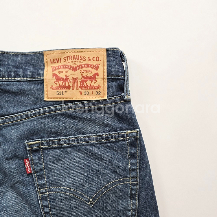 리바이스 청바지 약스판 데님 사이즈30 R2865--2