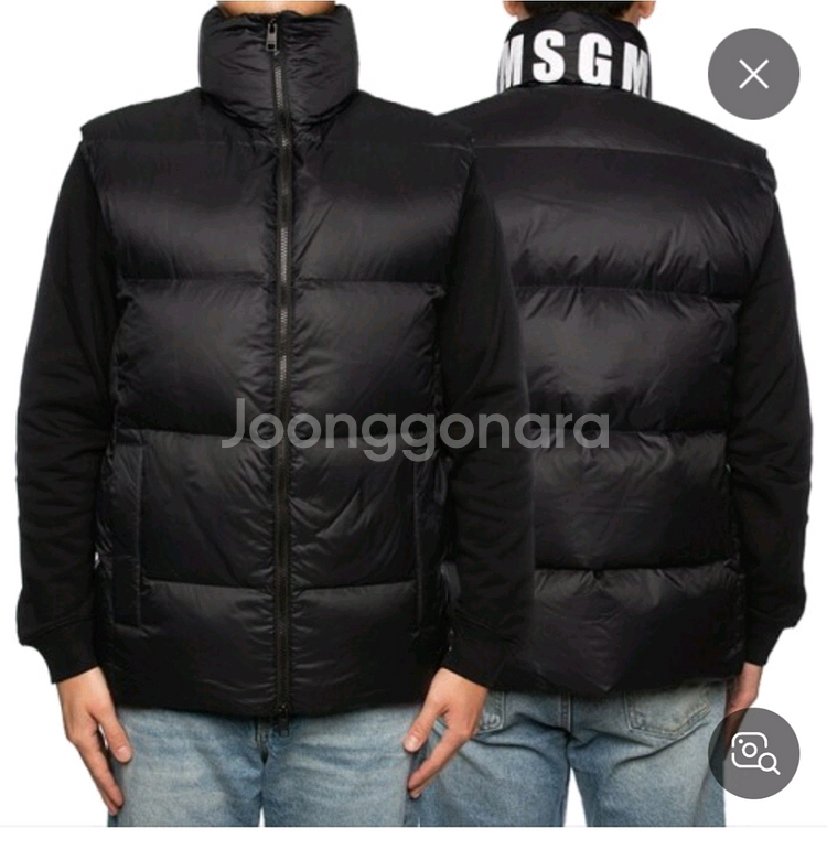 MSGM 여성 패딩 조끼--2