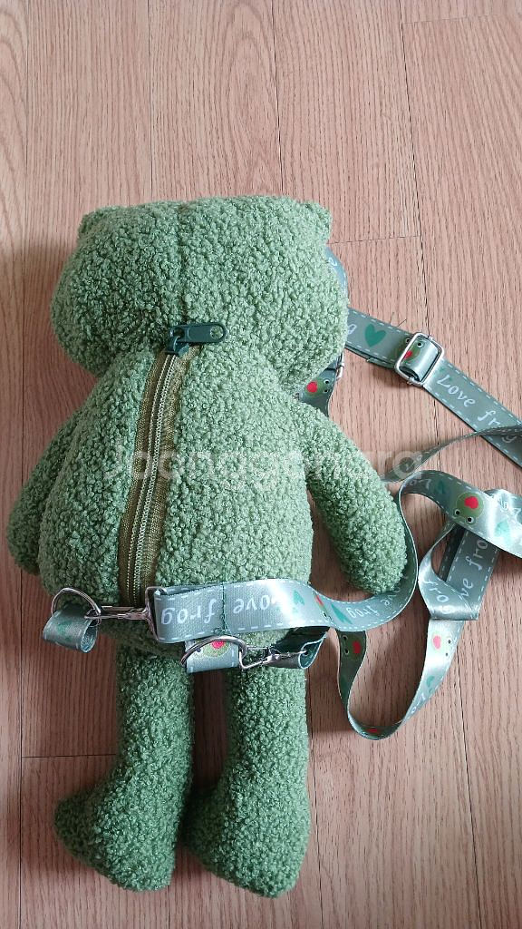 개구리 인형 가방--1