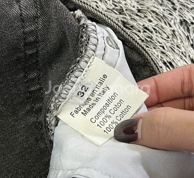 피에르 발망 바이커진 청바지 데님청바지 데님팬츠 32인치--4