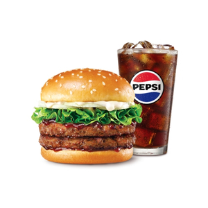 롯데리아 더블 데리버거 콤보 팝니다