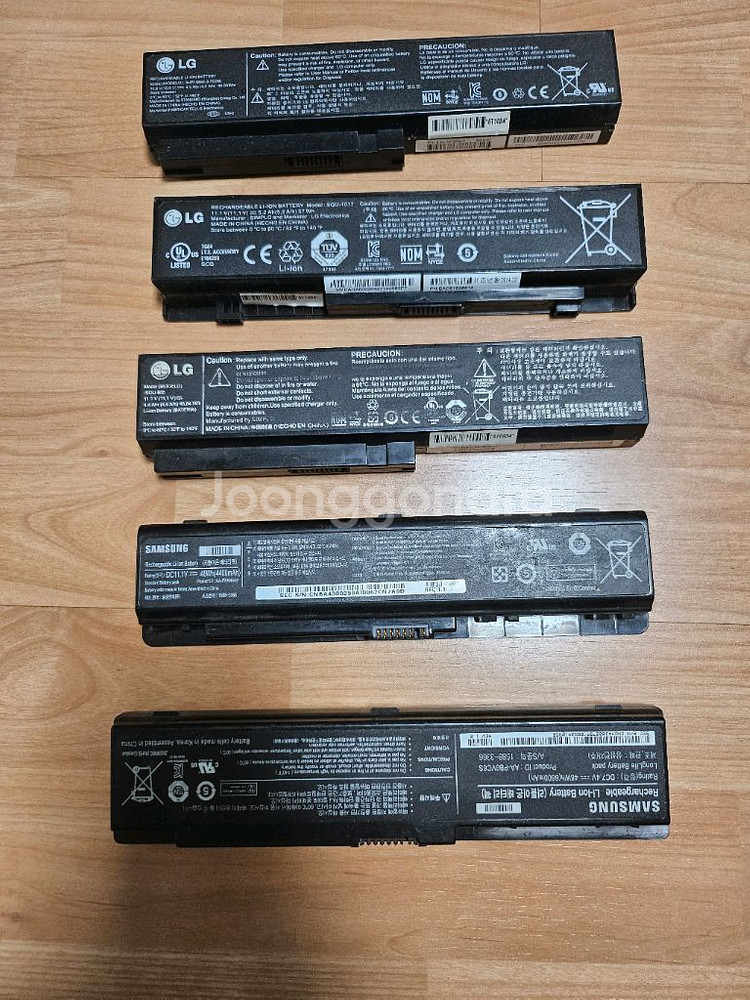노트북 배터리 (부품용)--0