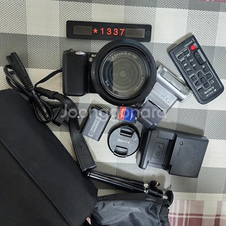 소니 알파 NEX-5 디지털카메라 가방세트--0