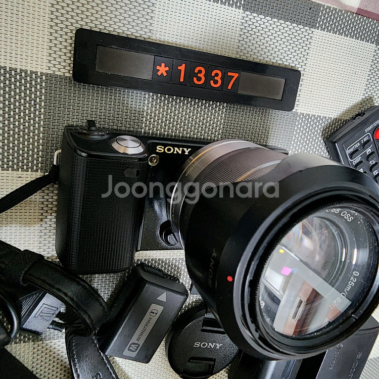 소니 알파 NEX-5 디지털카메라 가방세트--1