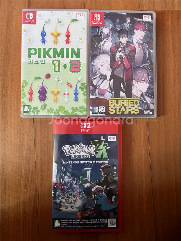 닌텐도 스위치 피크민 1+2,베리드스타즈,포켓몬 레전즈 ZA 판매합니다(개별가능)--0