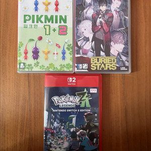 닌텐도 스위치 피크민 1+2,베리드스타즈,포켓몬 레전즈 ZA 판매합니다(개별가능)