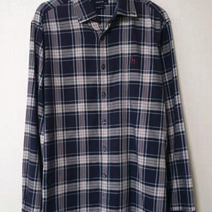 헤지스 체크 남방 셔츠 긴팔 슬림핏 100사이즈