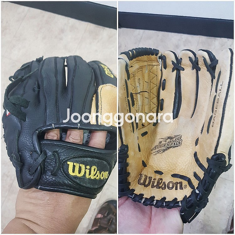 야구글러브 세트 2개8만드림니다