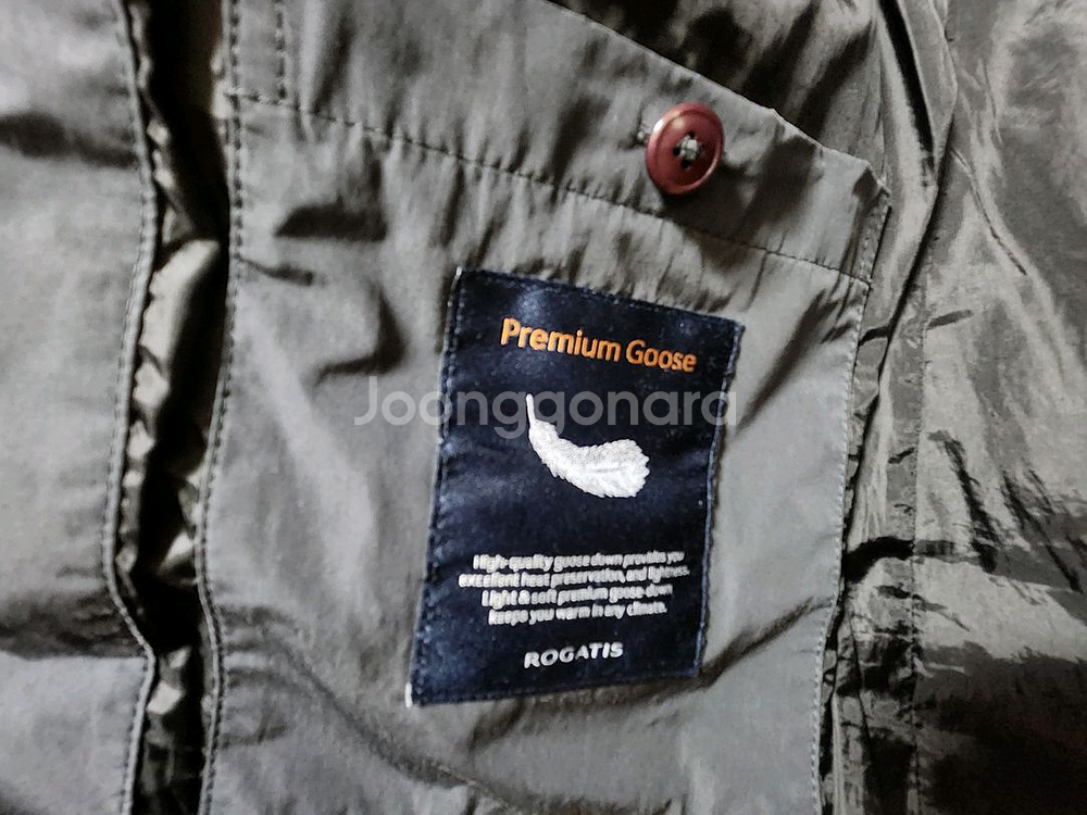 로가디스 구스패딩 95 사이즈--3