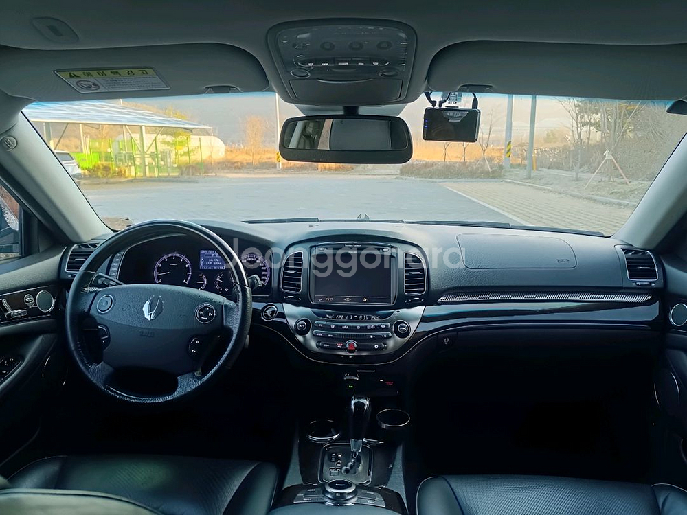 쌍용 KGM 뉴체어맨W 600 lpg 겸용 도넛탱크 가스차--3