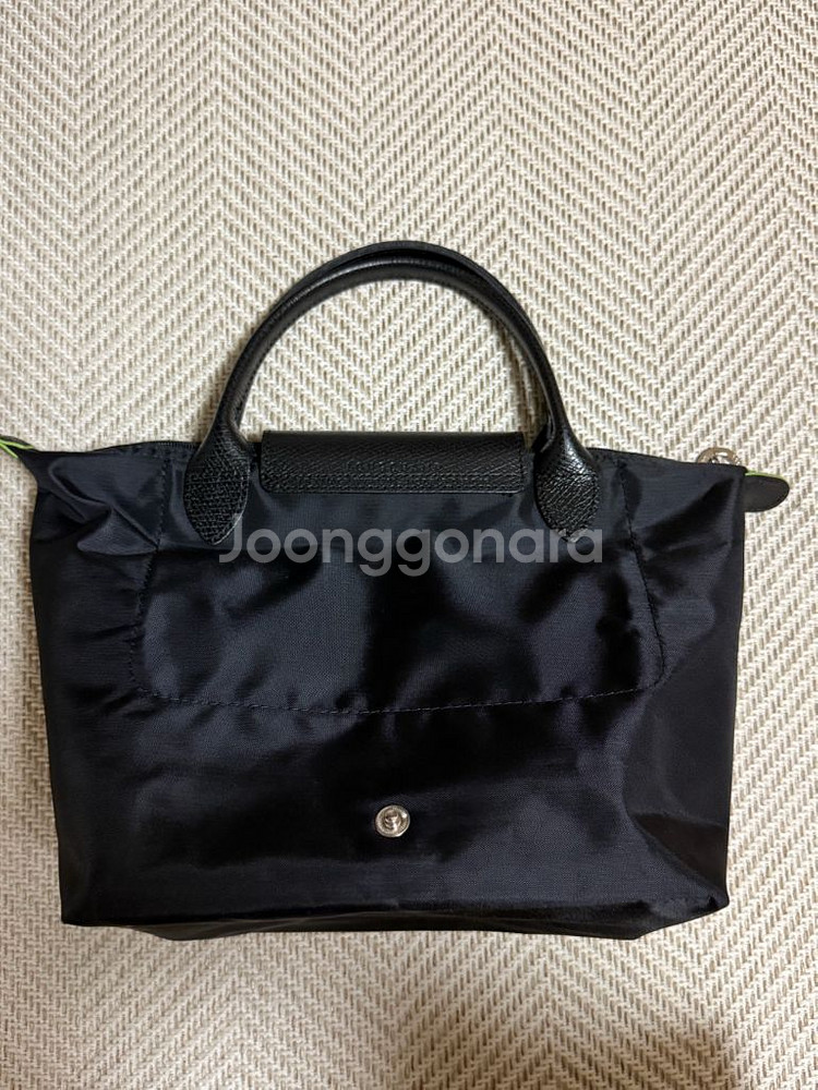 (택포) 롱샴 르 플리아쥬 그린S 스몰 탑 핸들--2