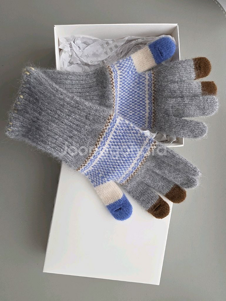 Beaker 노르딕 패턴 장갑 (미사용)--2