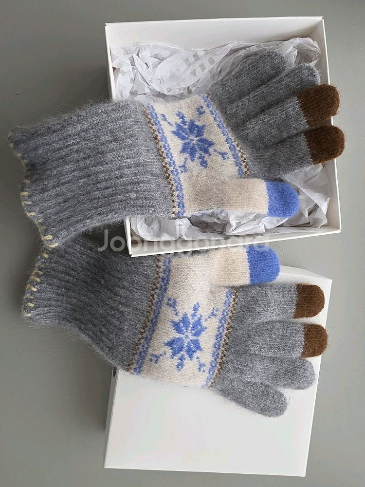 Beaker 노르딕 패턴 장갑 (미사용)--1