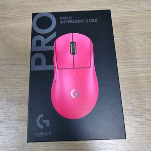 로지텍 G PRO X SUPERLIGHT 2 DEX 무선 게이밍 마우스 핑크 (지슈라2)