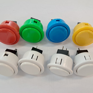 세이미츠 30mm 아케이드 버튼 8개 세트 택포