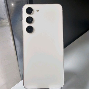 갤럭시 S23 크림 S급 무잔상 깨끗