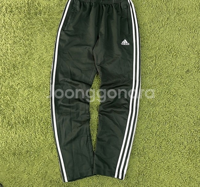 아디다스 딥그린 진초록 트레이닝바지 30인치--1