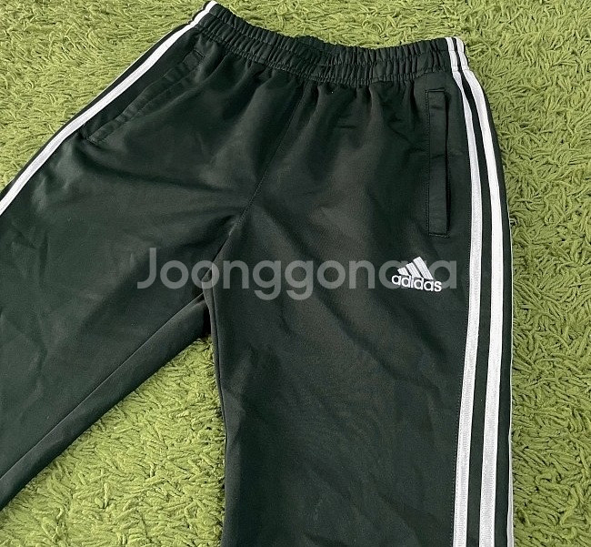 아디다스 딥그린 진초록 트레이닝바지 30인치--0