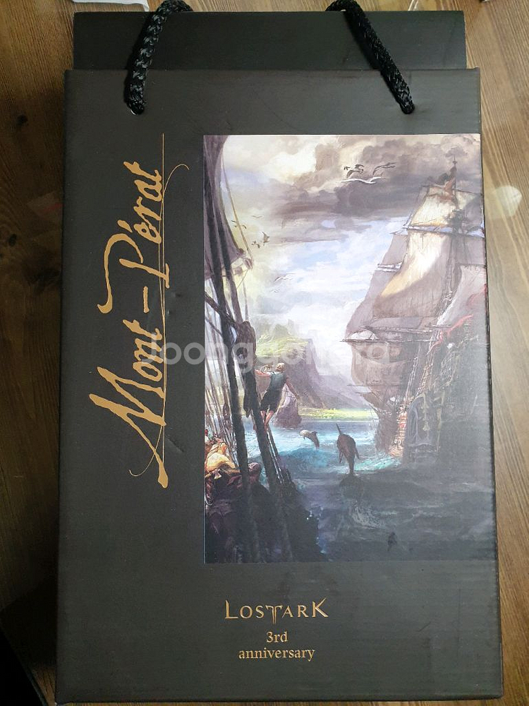 로스트아크 로아 굿즈 3주년 와인 케이스 박스 내용물X--0