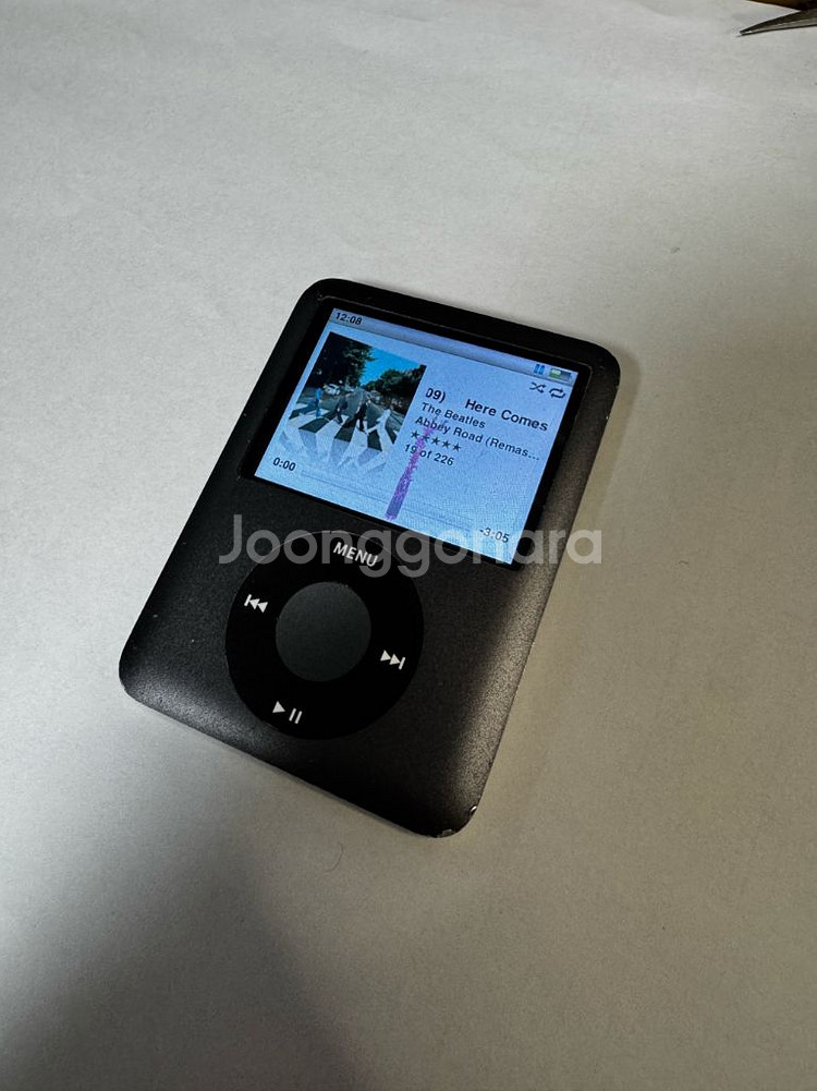 아이팟 나노 3세대 8GB 블랙--0