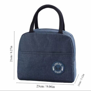 보냉 단열 가방 데일리 가방 그레이 블루 새상품