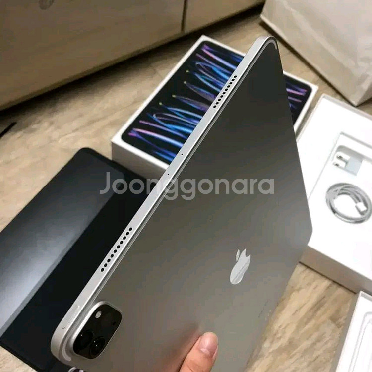 아이패드프로 6세대 12.9인치 256gb 셀룰러 +애플펜슬2+애케플--5