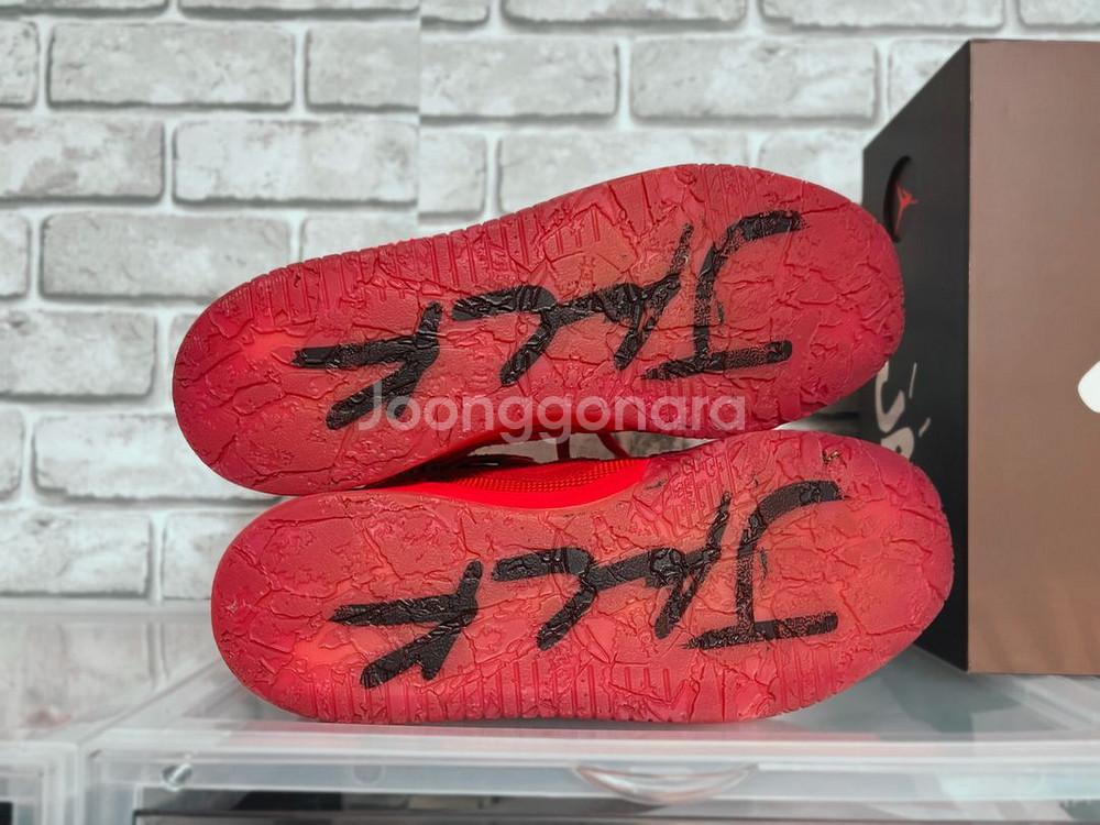 나이키 덩크맨잭 레드옥토버 커스텀 280mm--7